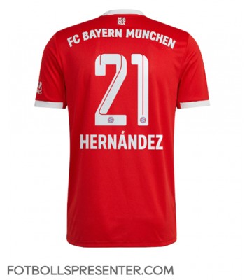 Bayern Munich Lucas Hernandez #21 Hemma Matchtröja 2022-23 Kortärmad